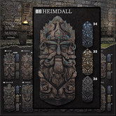 35 Heimdall Gold - Viking Wall Masks - [MoonSha]