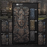 33 Sif Stone - Viking Wall Masks - [MoonSha]