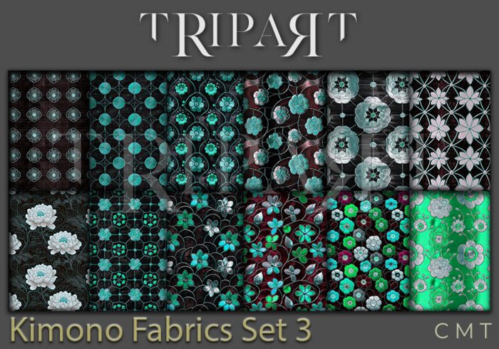 ..::TRIPART::.. Kimono Fabrics Set 3