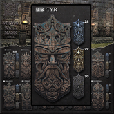 28 Tyr Iron - Viking Wall Masks - [MoonSha]