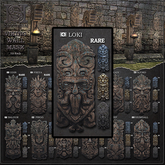 04 Loki - Viking Wall Masks - [MoonSha] RARE