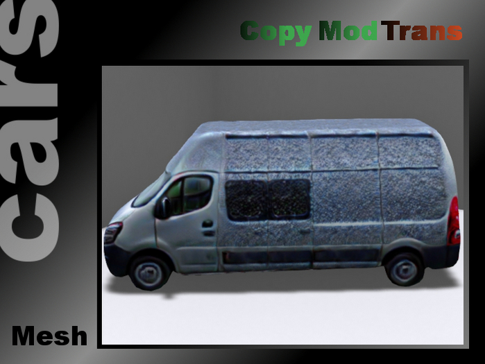 Silberner Renault Master, Mesh