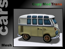 White VW T1 Samba