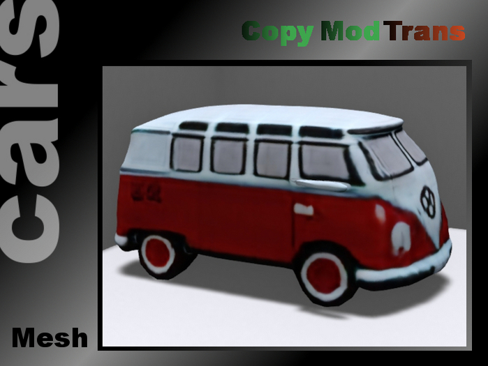 Red VW bus