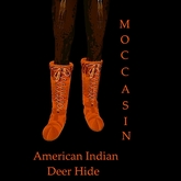 American Indian Deer HIde Moccasin (Unisex)