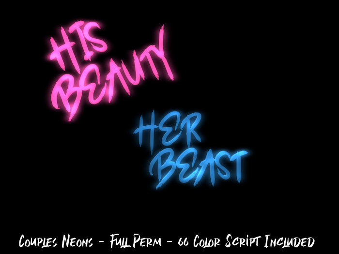 ~ VV ~ Couples Neon - Full Perm