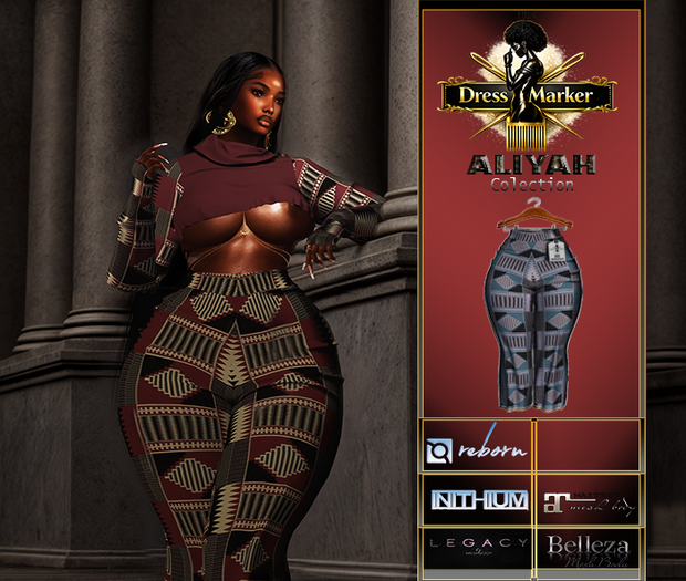 ~ DM~ ALIYAH  PANT - GRAY V1