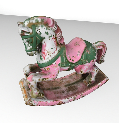 Shabby Rocking Horse Decor