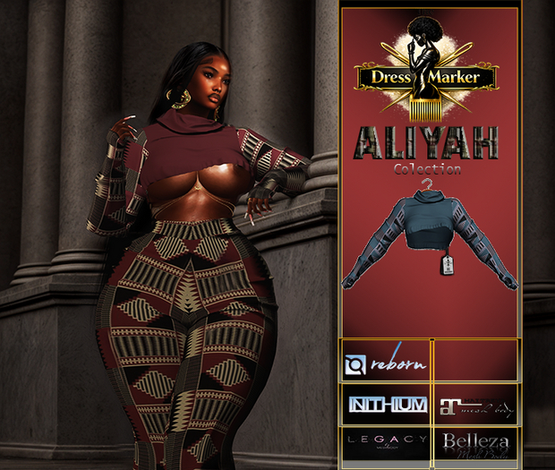 ~ DM~ ALIYAH BLOUSE - GRAY V1