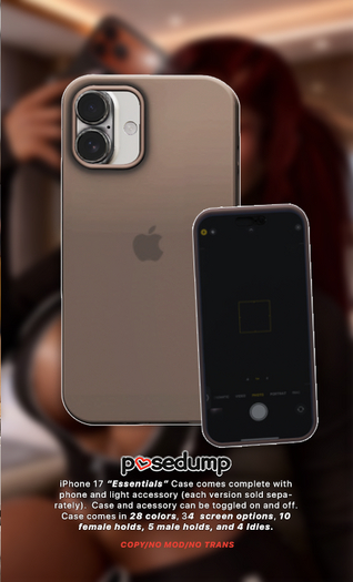 [posedump] iPhone 17  \ "Essentials" Case