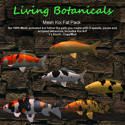 Inochi Botanicals - Mesh Fish "Koi Fat Pack"
