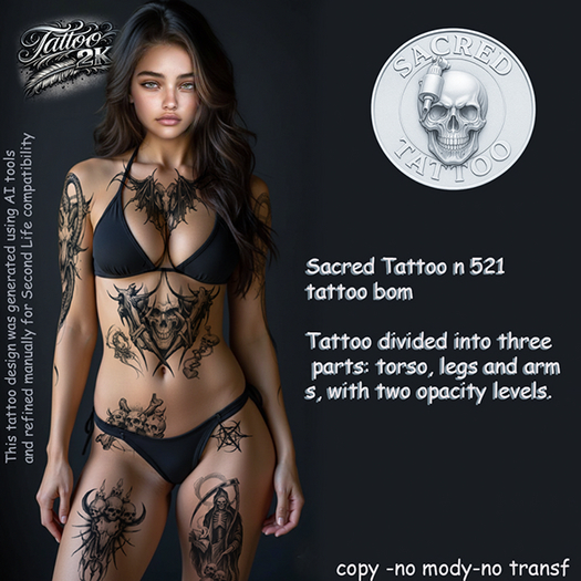 Sacred Tattoo 521..