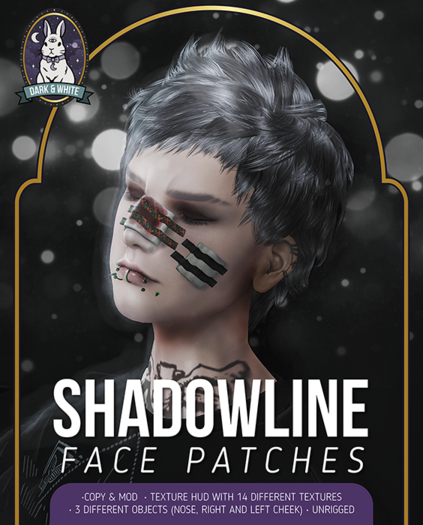 D&W//SHADOWLINE-FACE PATCHES