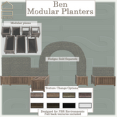 Baesic. Ben Modular Planter
