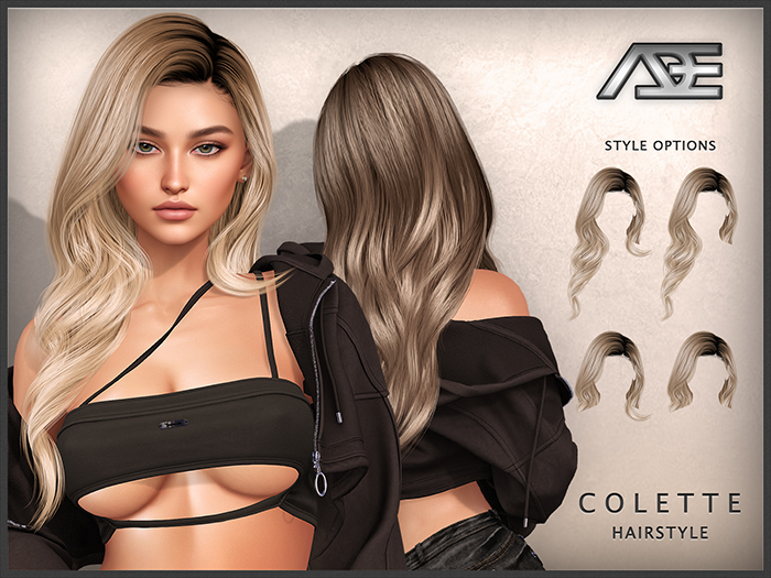 Ade - Colette Hairstyle (Colorful Bundle)
