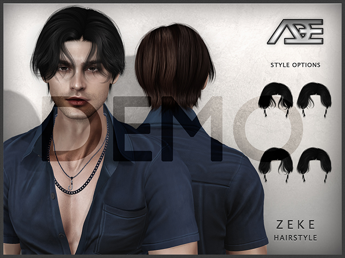 Ade - Zeke Hairstyle (DEMO)