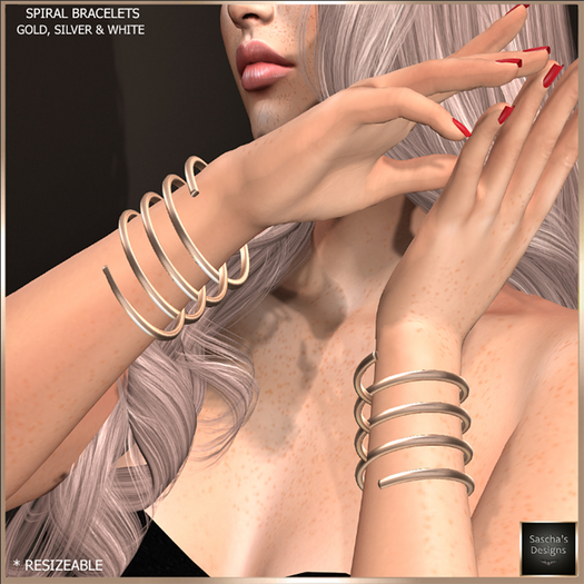 SAS - Spiral Trio Bracelets 