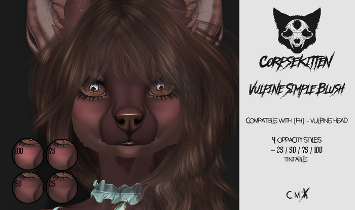Corpsekitten - Vulpine Simple Blush (Unpackme)