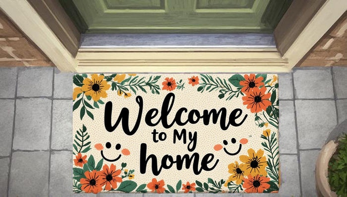 Doormat Welcome 6