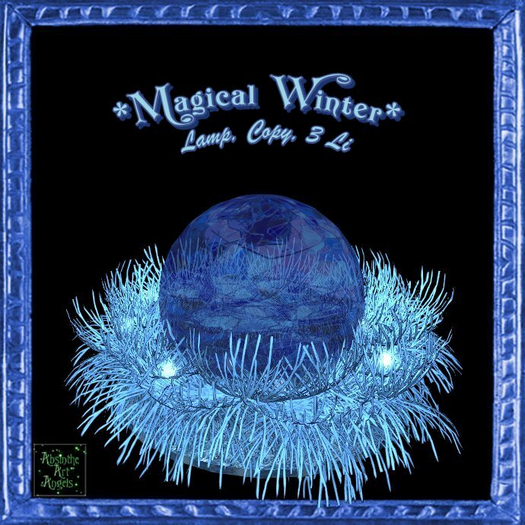Magical Winter Lamp