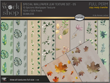 SPECIAL WALLPAPER LEAF TEXTURE SET - 05