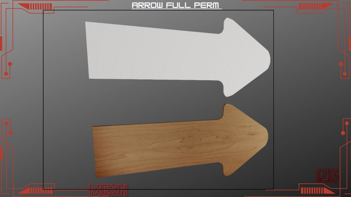 Arrow Full Perm Mesh