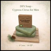 DFS Soap - Cypress Citrus for Men - ACTUAL ITEM