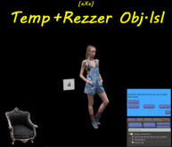[eXe] Temp + Rezzer Obj. lsl Script holovend holo vendor temporary rezzing rez