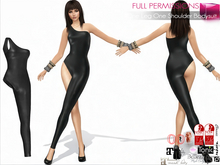 Full Perm Female One Shoulder One Legged Bodysuit for Maitreya 5.3 LaraX Ebody Reborn Legacy Belleza Slink Tonic Classic