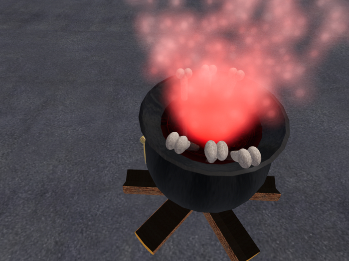 Boxed Witches Cauldron Blood