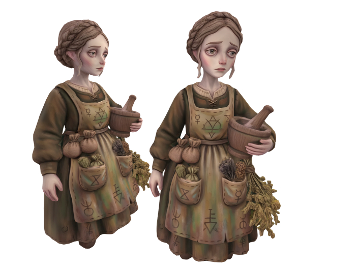 HB: Apothocary Girl FuLL PERM