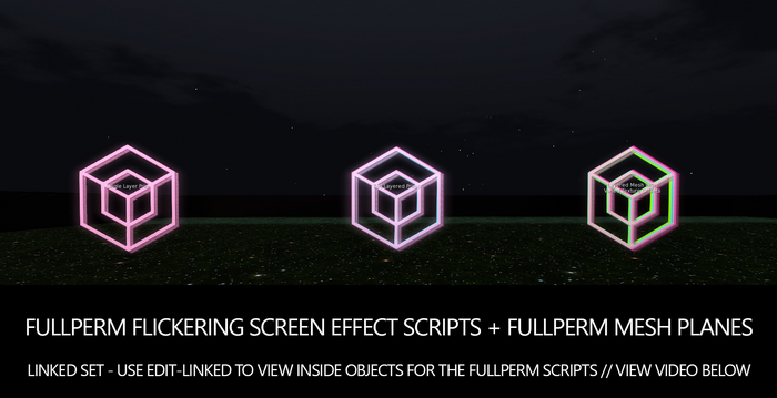 Flickering Screen Effect Fullperm