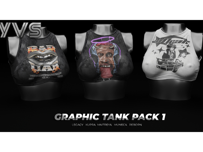 YVS GRAPHIC TANK FATPACK