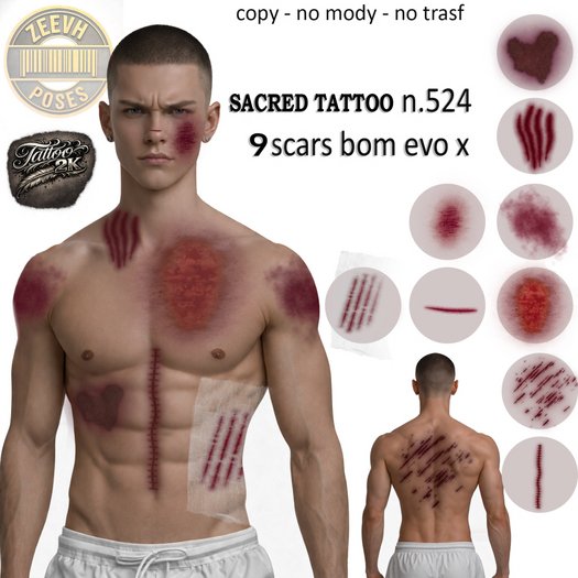 Sacred Tattoo 524.