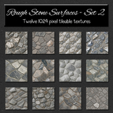 *Wallflowers* Rough Stone Surfaces - Set 2