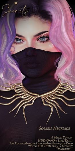 - Secrets - Solaris Necklace - Demo - Boxed -