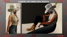 COWGIRL HAT WEAR COPY MODIFY