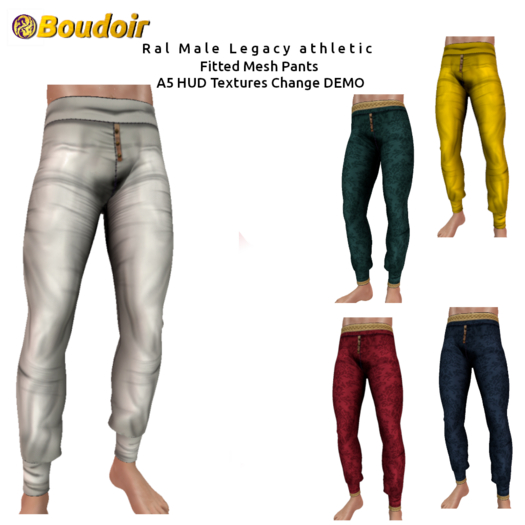 *!*BOUDOIR Ral legacy athletic Male Pants DEMO