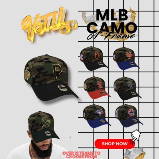 mlb camo SnapBack - fp