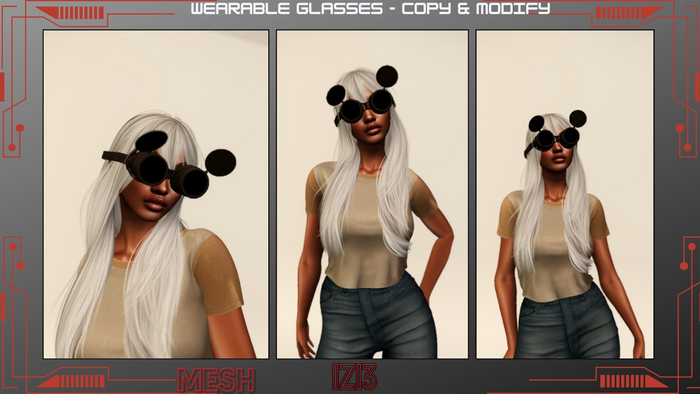Wearable Mesh Glasses - Copy & Modify