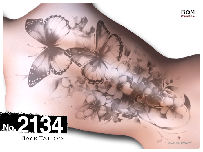 (Back Tattoo) No.2134