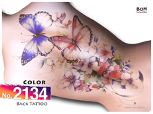 (Back Tattoo) No.2134 Color
