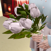Dust Pink Roses Bouquet #071-005