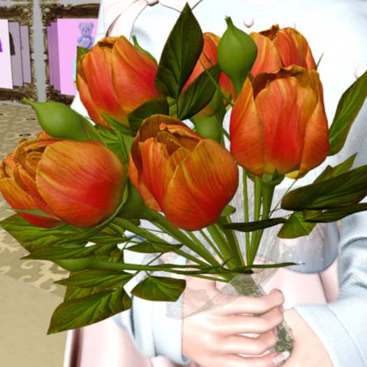 Amber Roses Bouquet #066-005