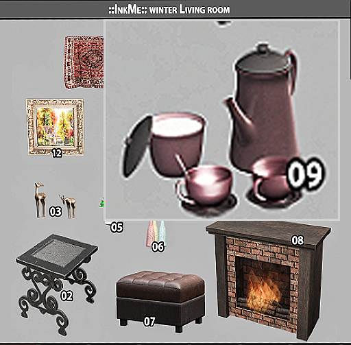 ::InkMe:: winter Living room 09