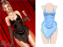 [VOZ] Lenore Dress (Blue)