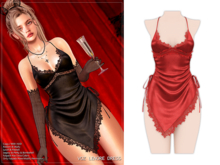[VOZ] Lenore Dress (Red)