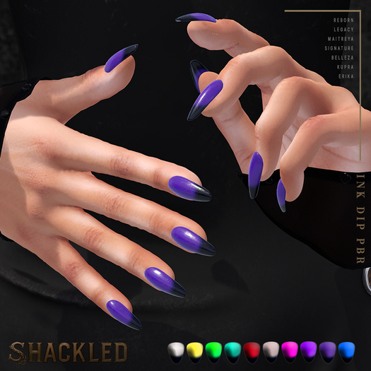 SHACKLED - Ink Dip PBR [Almond Short]