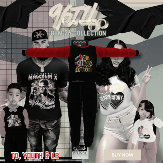 bhm set - blk/red