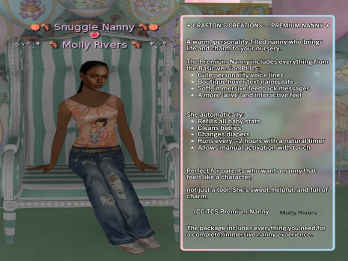 {CC} TCS Premium Nanny (Molly Rivers)